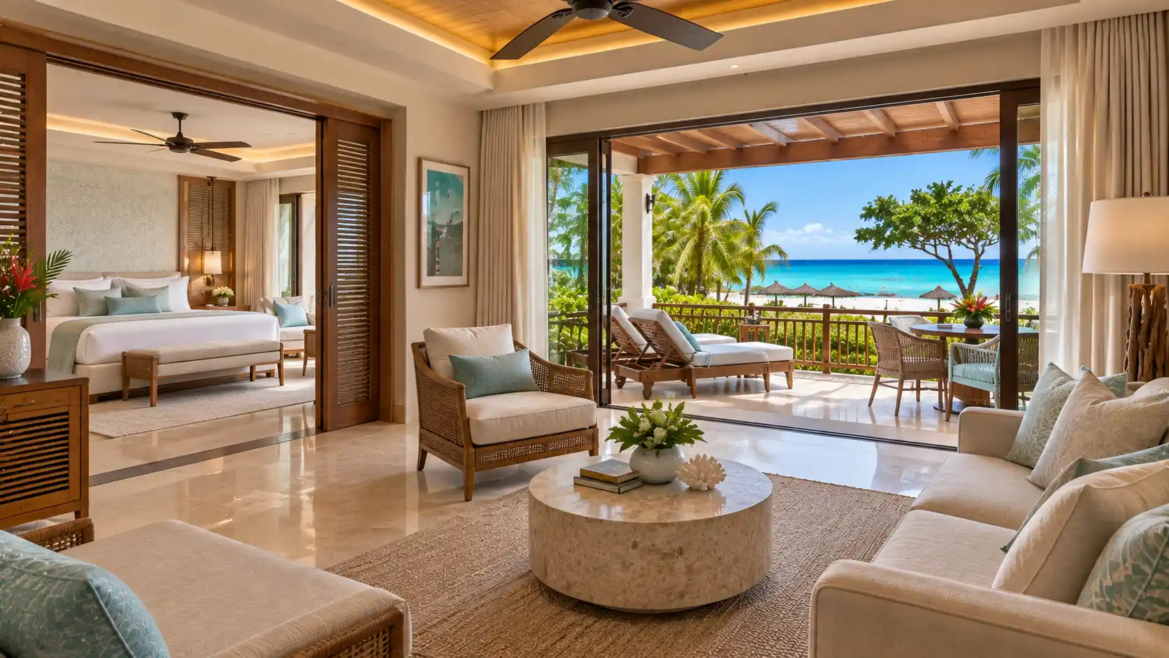 Beachfront One-Bedroom Butler Suite